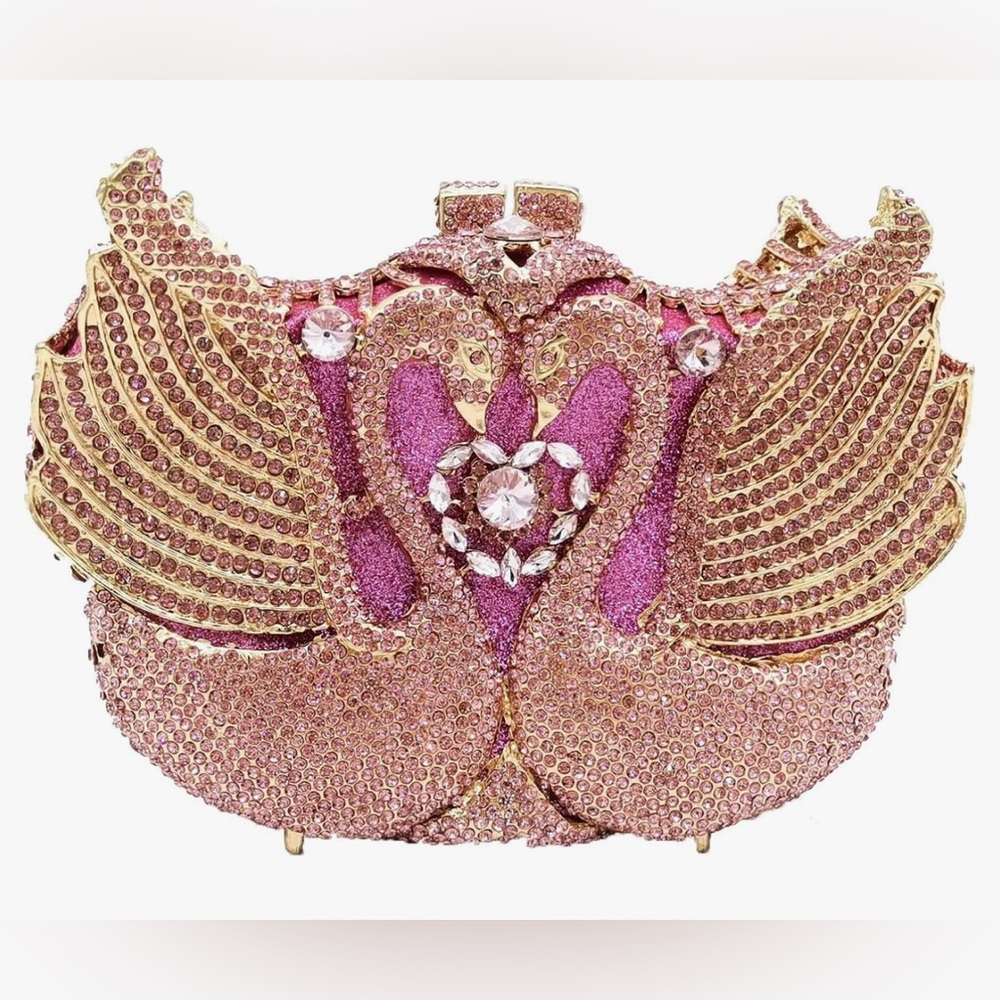 crystal swan purse sugar doll candy Pastel barbie